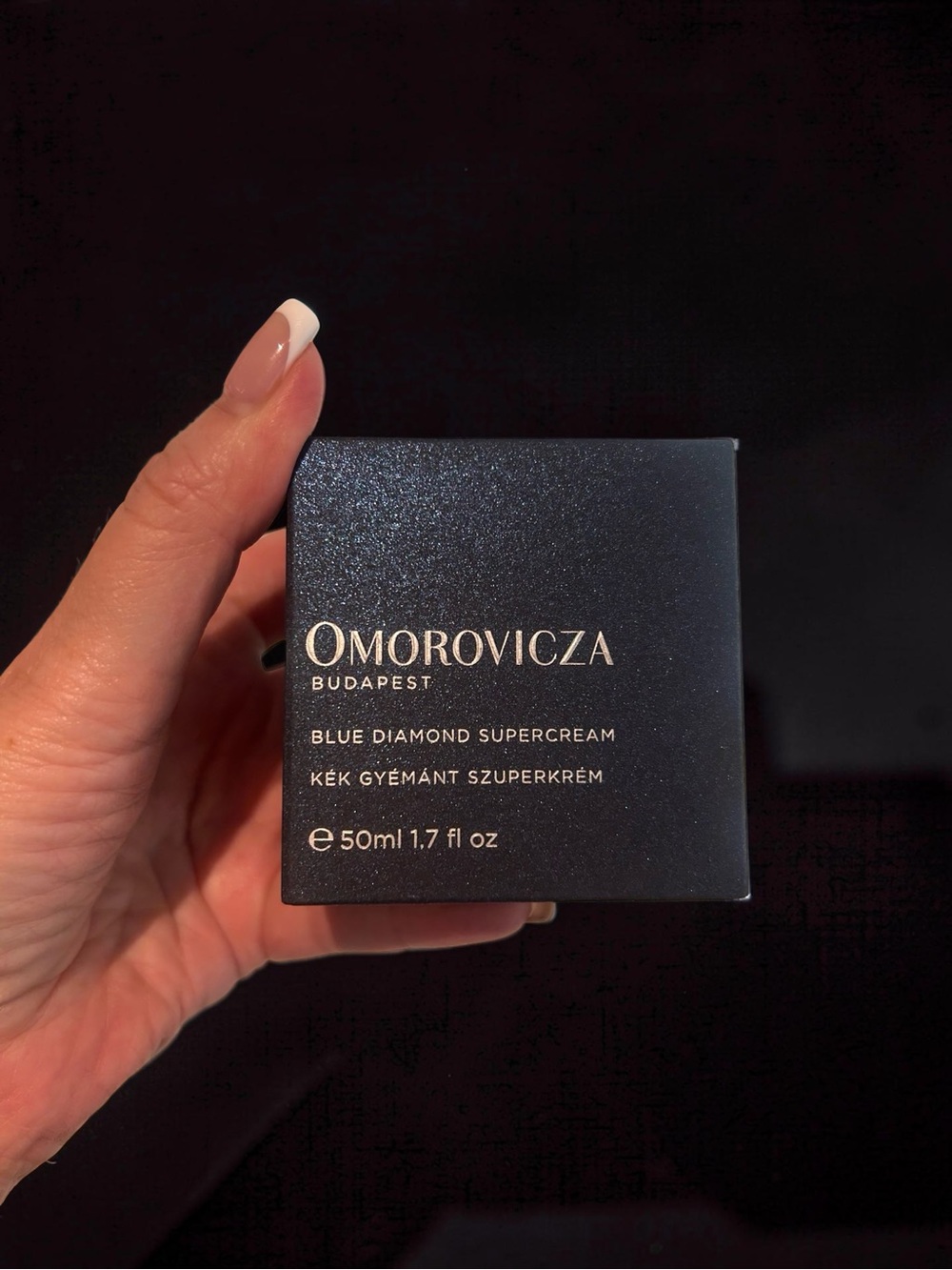 Omorovicza Blue Diamond Supercream - Navy Blue Moisturizer